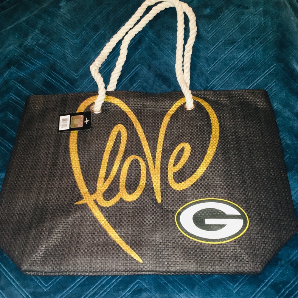 NFL Green Bay Packers Woven Tote Bag